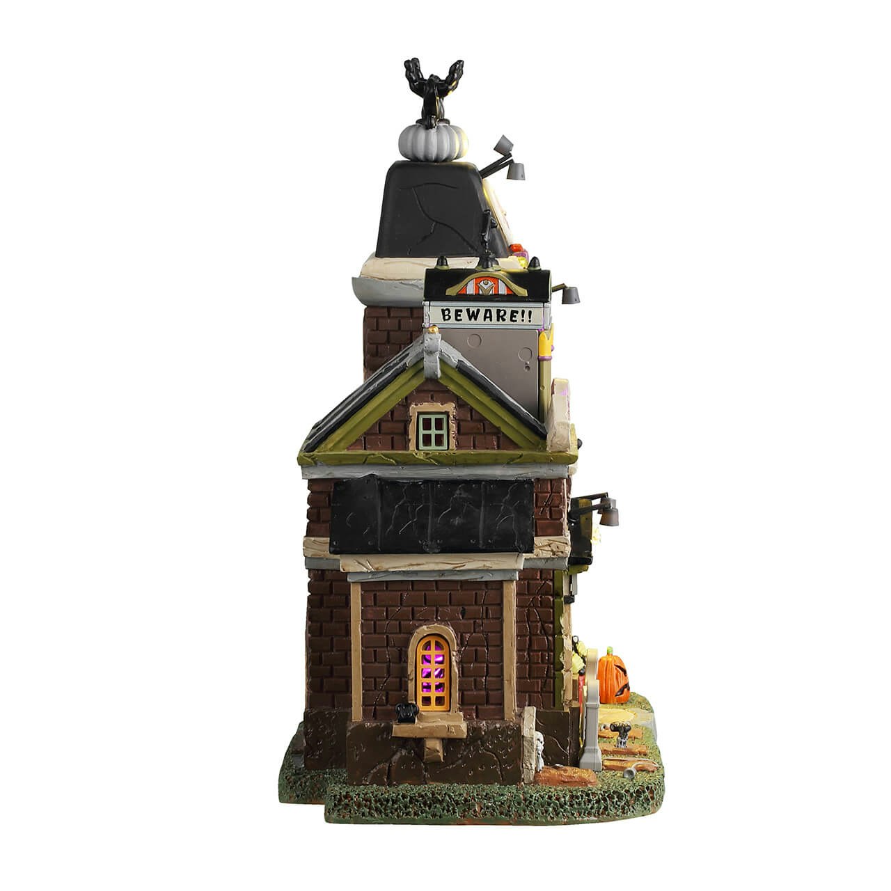 LEMAX Broken Bell Telephone Co. 45201 - Edificio Per Villaggio Spooky Town 2024, Collezione Horror Natalizia
